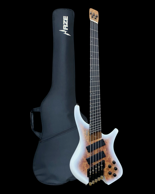 Haze HB5FFMS Headless Electric Bass: Precision, Performance, and Bold Design