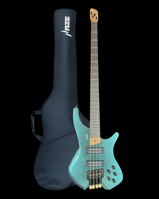 Haze HB4GNP Headless Electric Bass: Unmatched Style and Performance