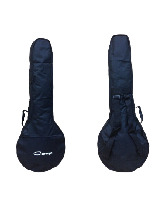 Brand New Caraya Soft Banjo Bag for 4-String Tenor Banjo w/Backpack Straps,Black BJ004B