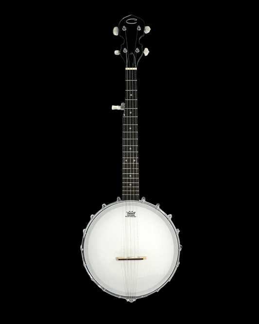 Caraya 5-String Open-Back Traveller Banjo - Black BJ30