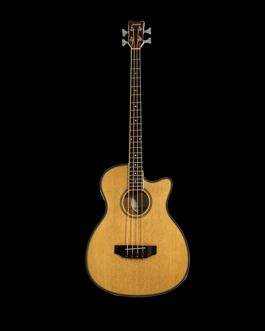 Haze FB711 3/4 Acoustic-Electric Bass – Spruce, Gloss Natural