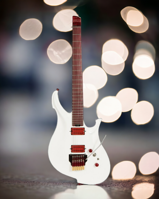 KOLOSS GTEMOH Headless Aluminum Body Mahogany Neck Electric Guitar