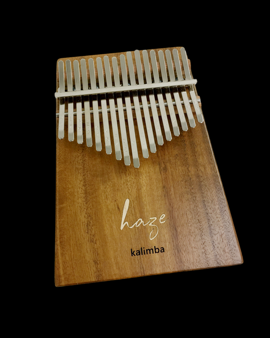 Haze HSH01A 17-Key Solid Acacia Kalimba