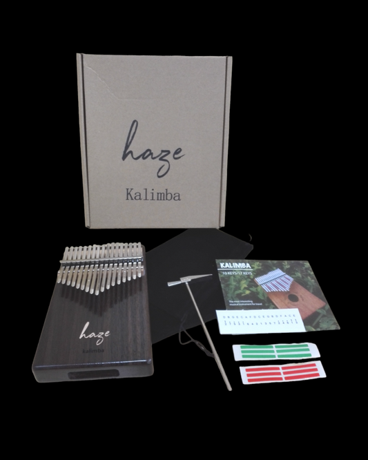 Haze HSH01R 17-Key Solid Rosewood Kalimba