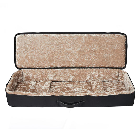 Music Area RB30 30mm Padded Weather-Proof Case for 76-Key Electric Keyboard - RB30KEY76BLK