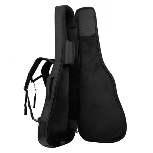 Music Area TANG30 30mm Padded Weather-Proof Semi-Hollow Electric Guitar Gig Bag w/ Multi Handles - TANG30ES335BLK