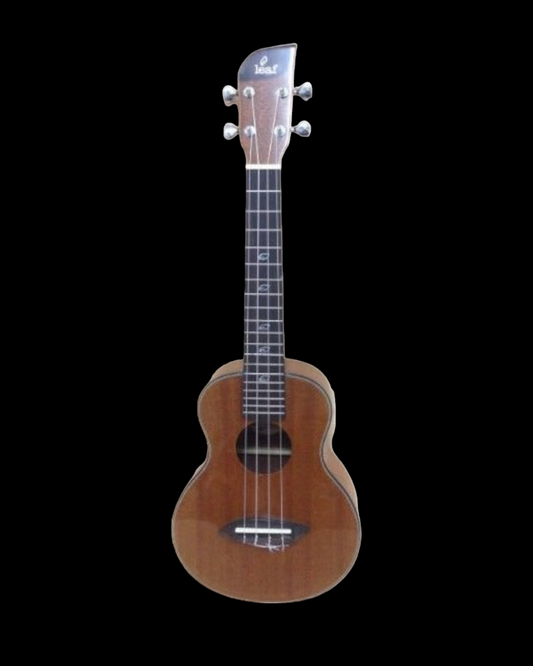 Leaf Mahogany Body Rosewood Fingerboard 19-Fret Concert Ukulele - Natural L100