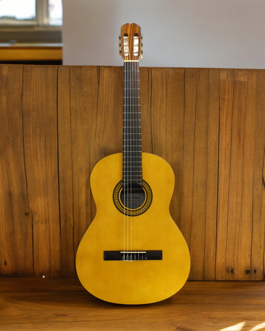 Miguel Rosales Solid Cedar Mahogany Nylon String Classical Guitar - Natural MR9