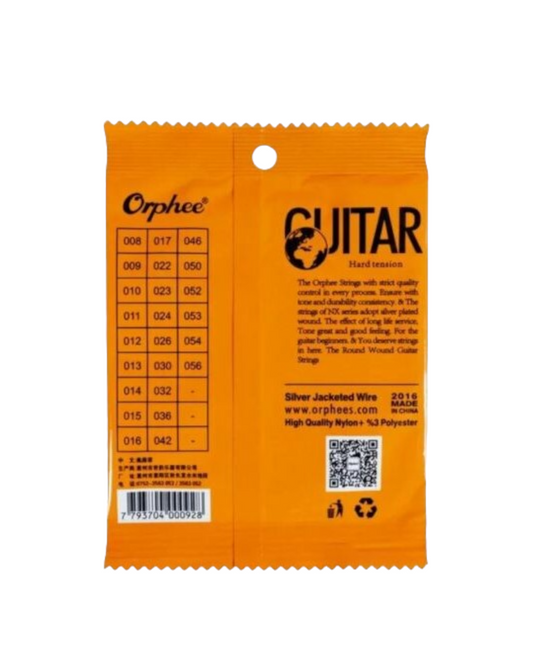 Classical string NX-5 Clear Nylon Core Silver Plated Single string, .036 inch