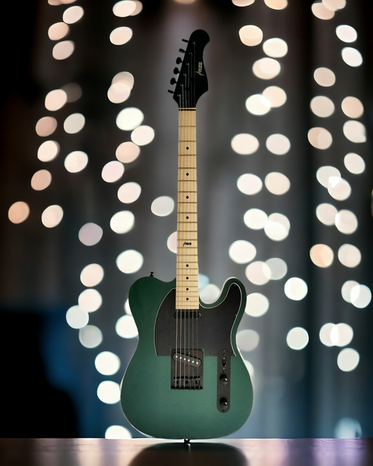 Haze Chameleon Maple Neck Single-Cut HTL Electric Guitar - Chameleon SEG287V