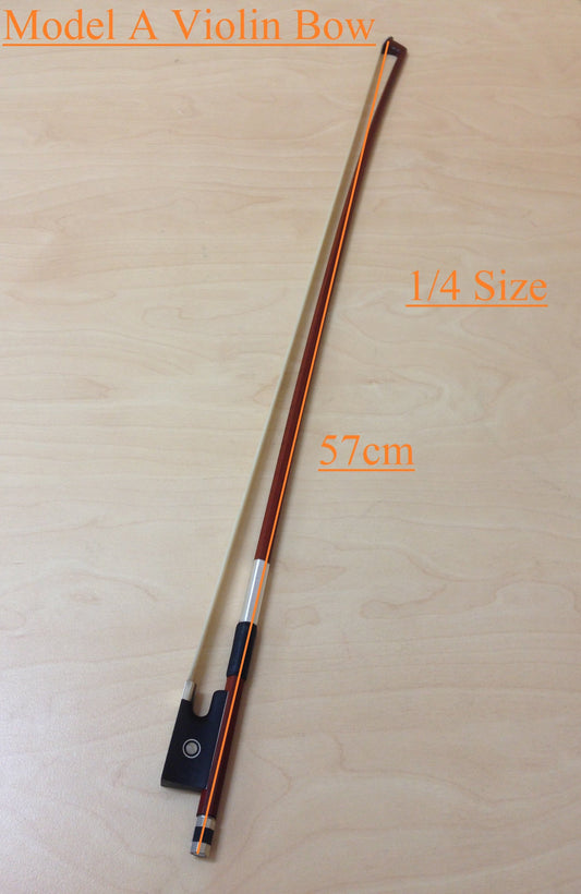 Symphony Model A Brazilwood Violin Bow - 1/4, FL03514