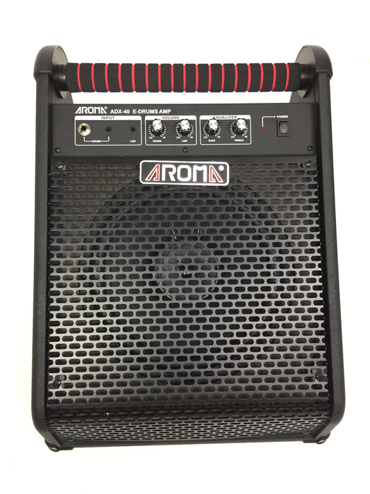 Aroma ADX40 40W Electronic Drum Kit Amplifier 10" Speaker Monitor Electric Amp