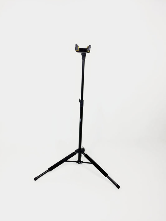 Haze HJGSL1B Guitar Stand, Height-Adjustable, Gravity Locking Design