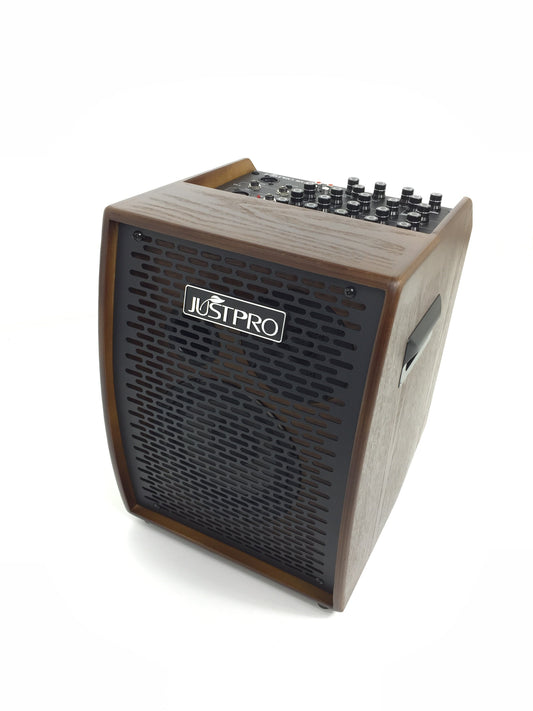 JUSTPRO MX100 100W Amplifier 4 Independent Channels Noise Elimination disply model