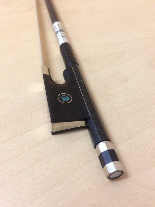Symphony SFC08544 High Quality Lightweight Carbon Fibre Violin Bow - 4/4