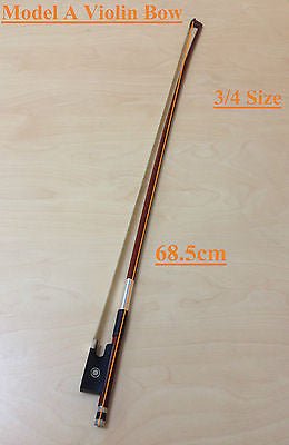 Symphony Model A Brazilwood Violin Bow - 3/4, FL03534