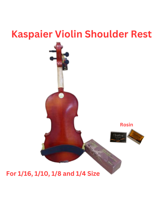 Kapaier KPE530 Violin Shoulder Rest Adjustable For  1/16 ~ 1/4 Size Kun Style with Rosin