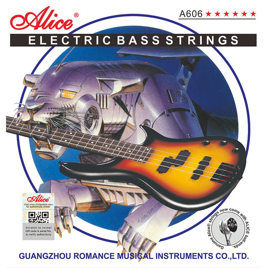Alice A606M5 5-String Electric Bass Guitar Strings Medium, .045 ~.130