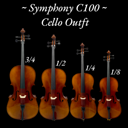 Symphony C100 Student Cello Outfit :  A Perfect Start for Young Cellists