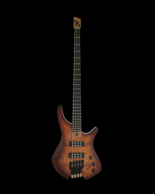 Embrace the Modern and Elevate Your Sound with This Headless Electric Bass CARAYAB4