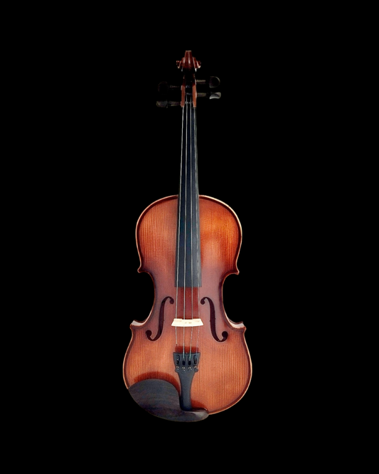 Symphony GV25 Violin Outfit – Includes Case, Bow, Rosin, Shoulder Rest & Spare Strings. Available in 4/4, 3/4, 1/2, 1/4, and 1/8 sizes