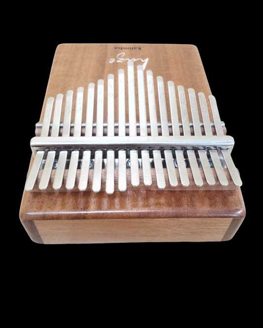 Haze HSH01EM 17-Key Solid Mahogany Kalimba w/Pickup