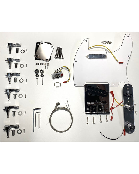 TL100PPCRWH Full Set Electric Guitar Hardware Accessories Parts