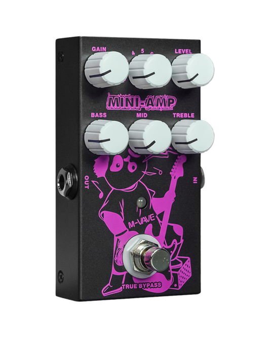 M-VAVE MINI-AMP Pre-amp Simulation Guitar Effect Pedal - MINIAMPP014015M
