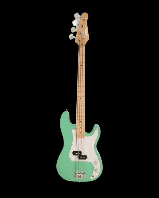 Haze Basswood Seafoam Green Electric Bass Guitar - Surf Green PB172GN