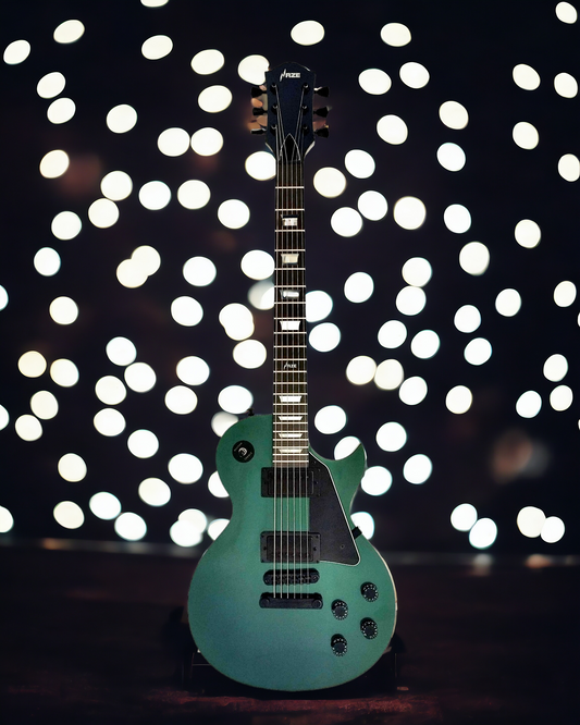 Haze Single-Cut HLP Electric Guitar - Chameleon SEG277V