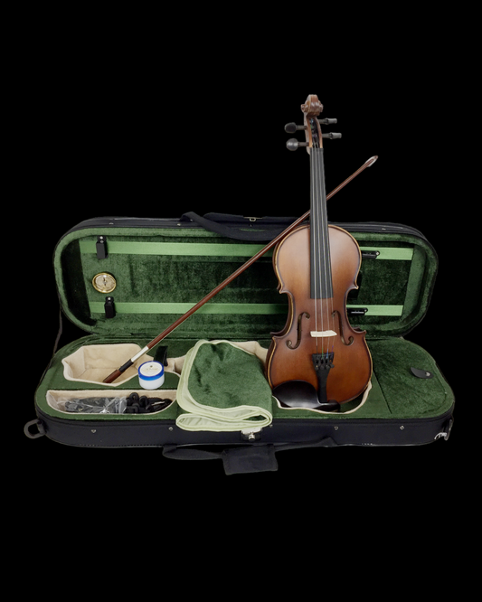 Symphony SJV01A Solid Wood Violin Outfit - 3/4, 1/2, 1/4