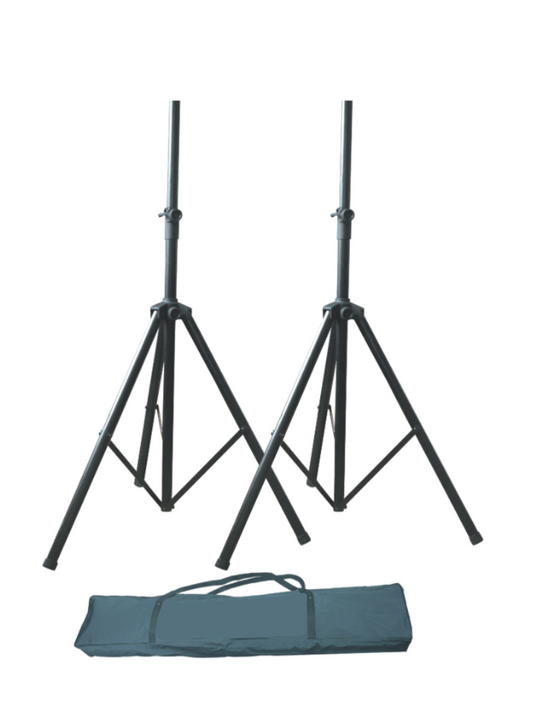 Haze SSPACK002 2 of DJ Speaker Tripod Stand, Height Adjustable