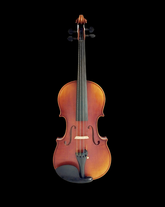 Symphony STV600 Violin with European Spruce Top, Chinese Maple Back with High Flame