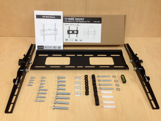 TVS Wall Mounts LP42-44ST Economy Tilting, 32"-55" LED,LCD Flat Panel