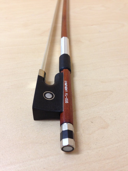 Symphony FL035 Brazilwood Violin Bow - 1/2